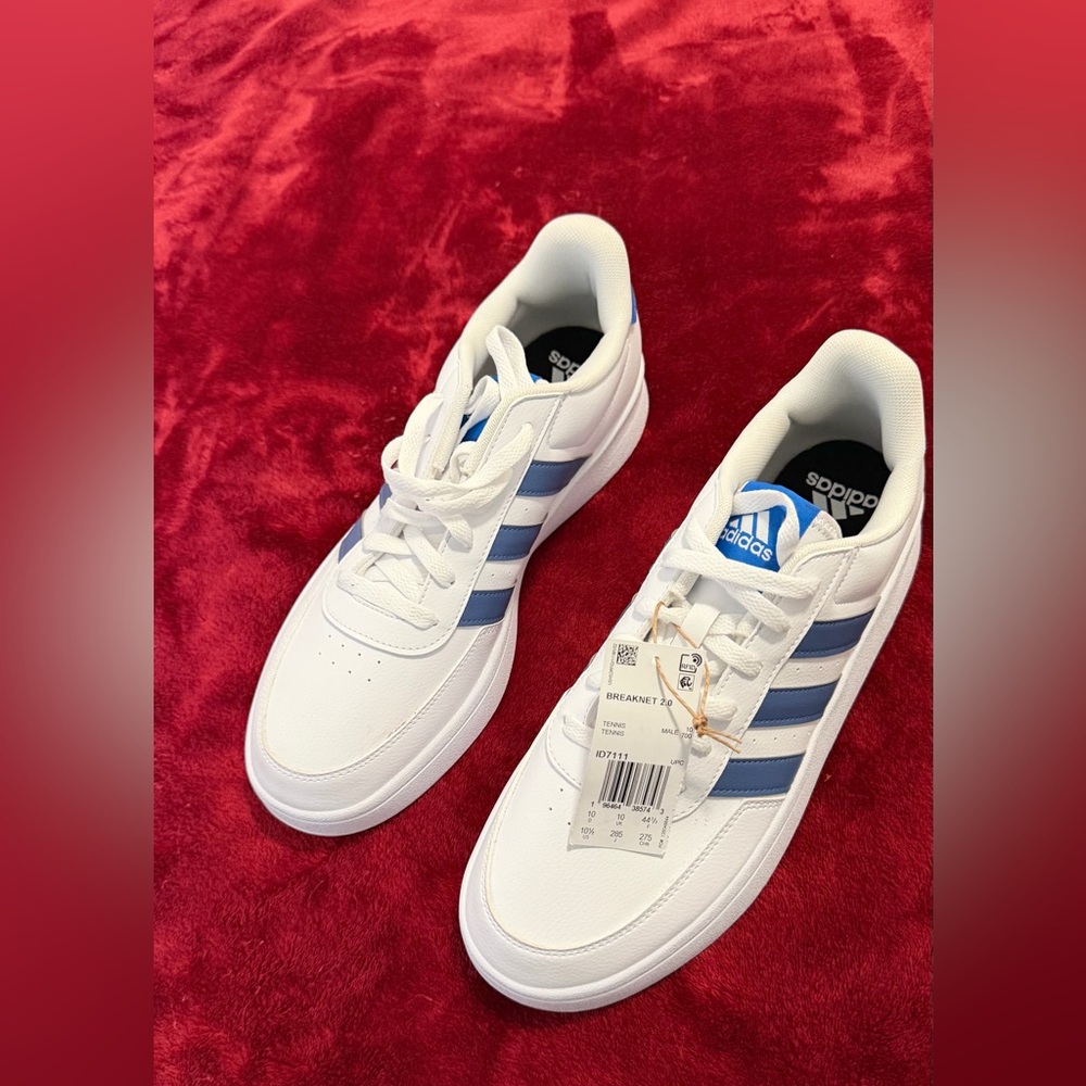 NWT ADIDAS MENS BREAKNET 2.0 SIZE 10.5